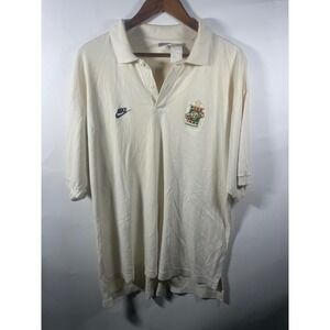 Nike NCAA March Madness Charlotte 1996 Polo Shirt Embroidered Logo‎